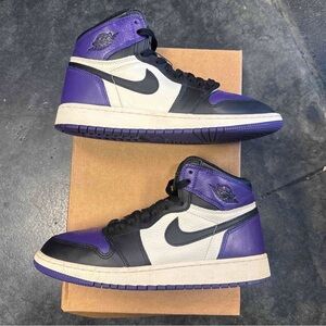 Jordan 1 High Court Purple